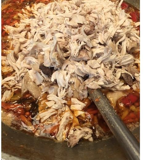 

●● 200gr Sambal Ayam Suwir Pedas Enak Murah DAPURNYA SUBUR