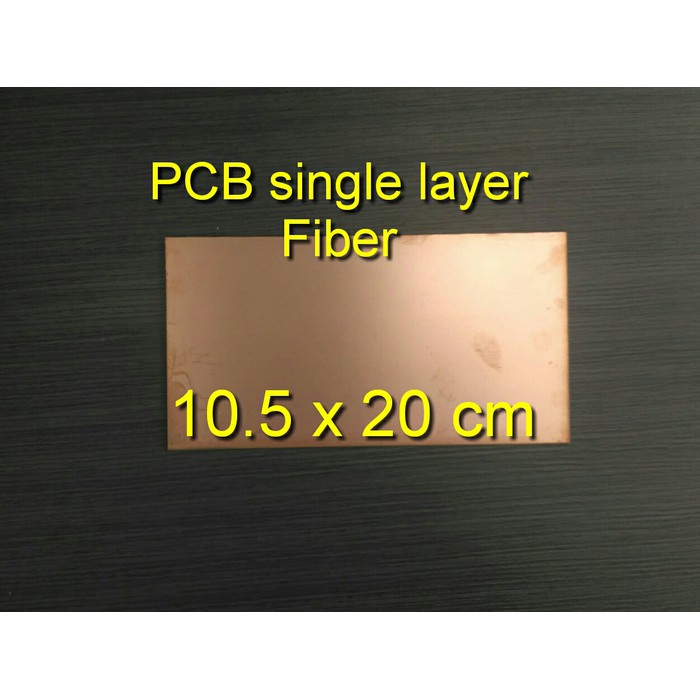 PCB Polos Fiber Single Layer 20cm x 10.5 cm
