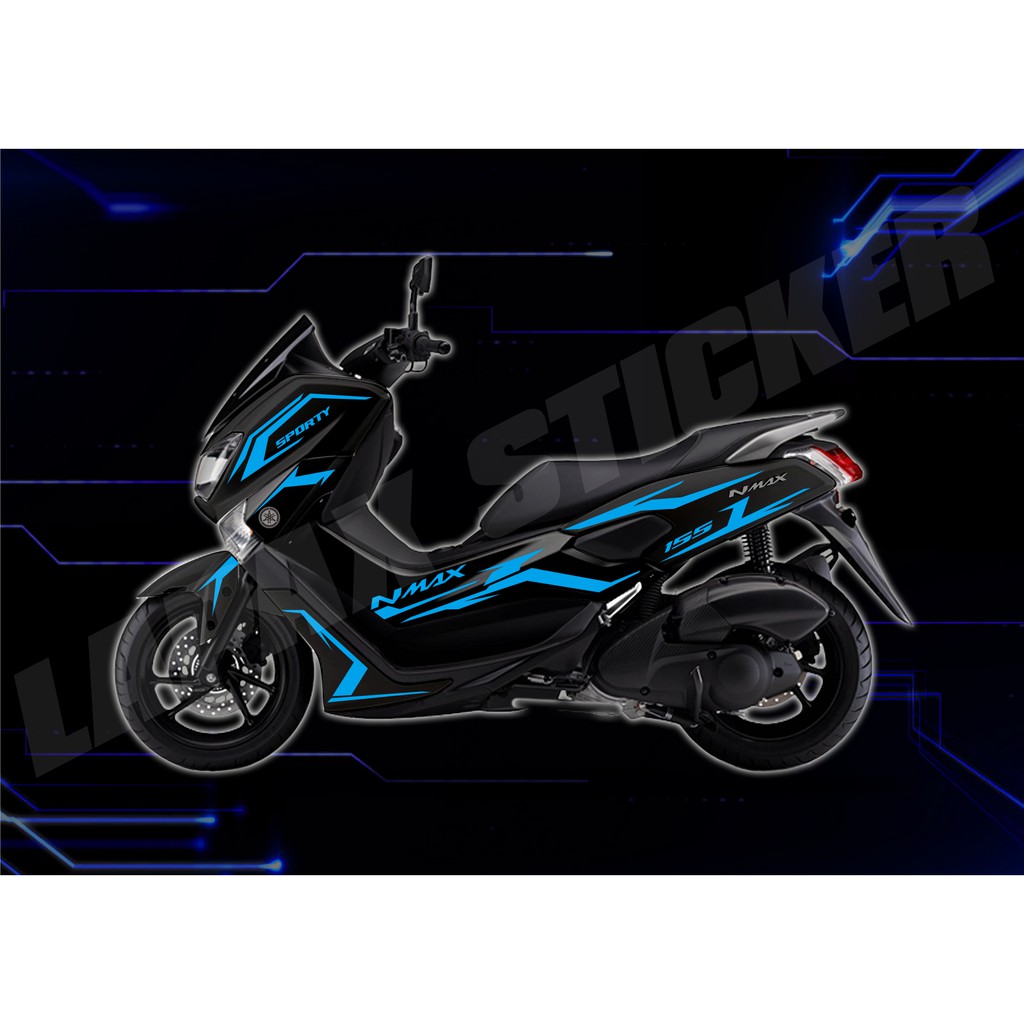 Sticker Nmax Stiker Striping Yamaha Nmax 2017-2019