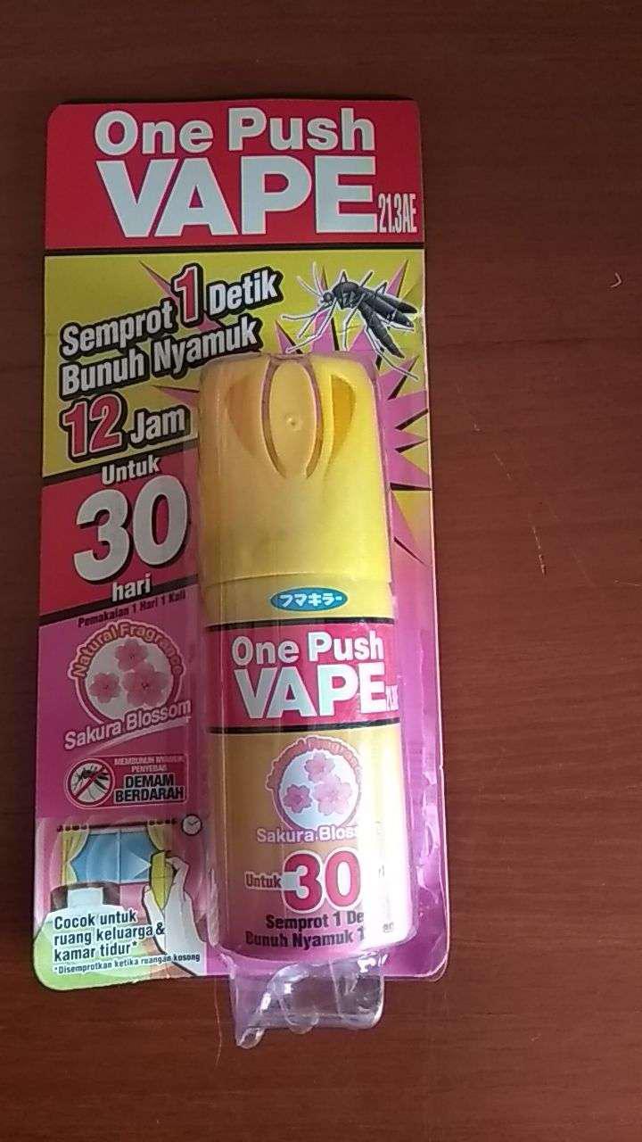 Vape Anti Nyamuk One Push Sakura Blossom 10ml