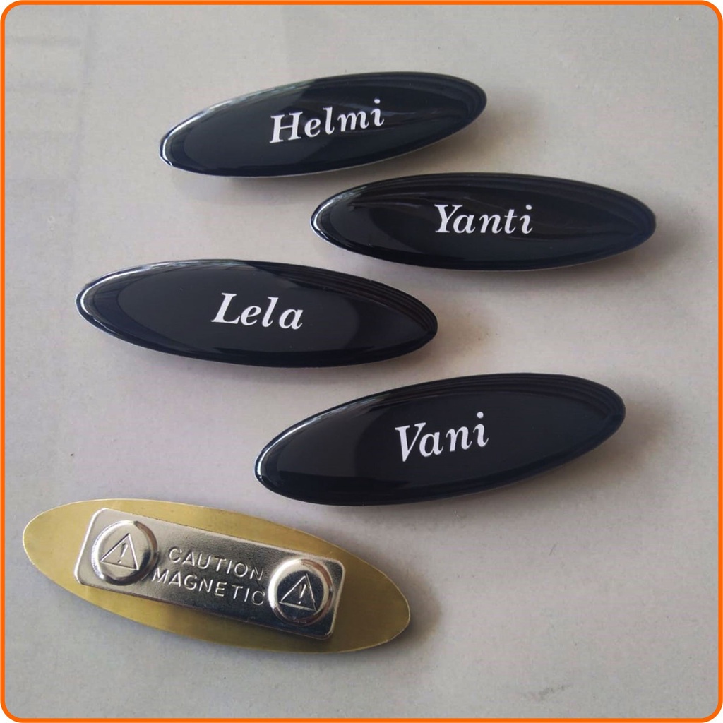 NAME TAG ~ NAMA DADA ~ OVAL