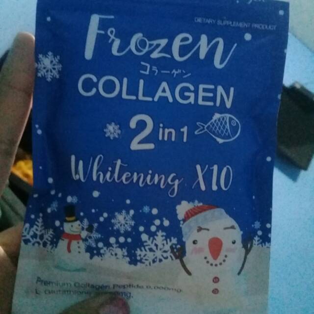 Frozen collagen