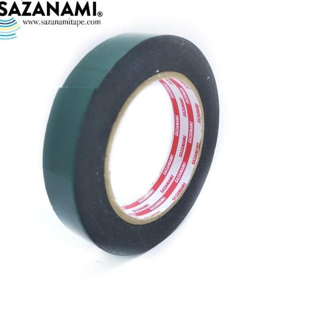 

HITZ 2020 DOUBLE TAPE FOAM HITAM 1" X 5M SAZANAMI DOUBLE TAPE BUSA HITAM