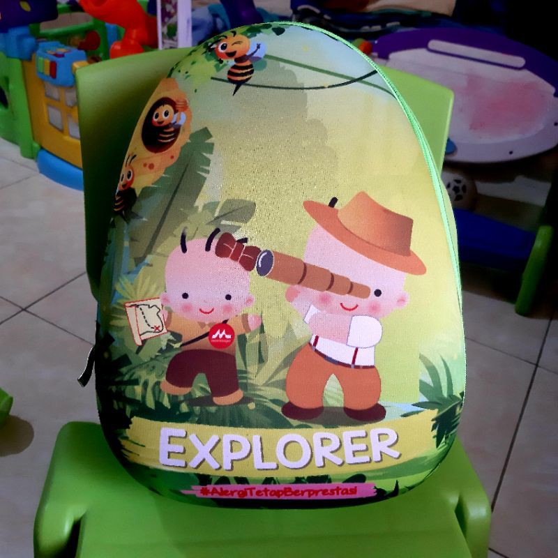 Tas Ransel Anak Morinaga hijau