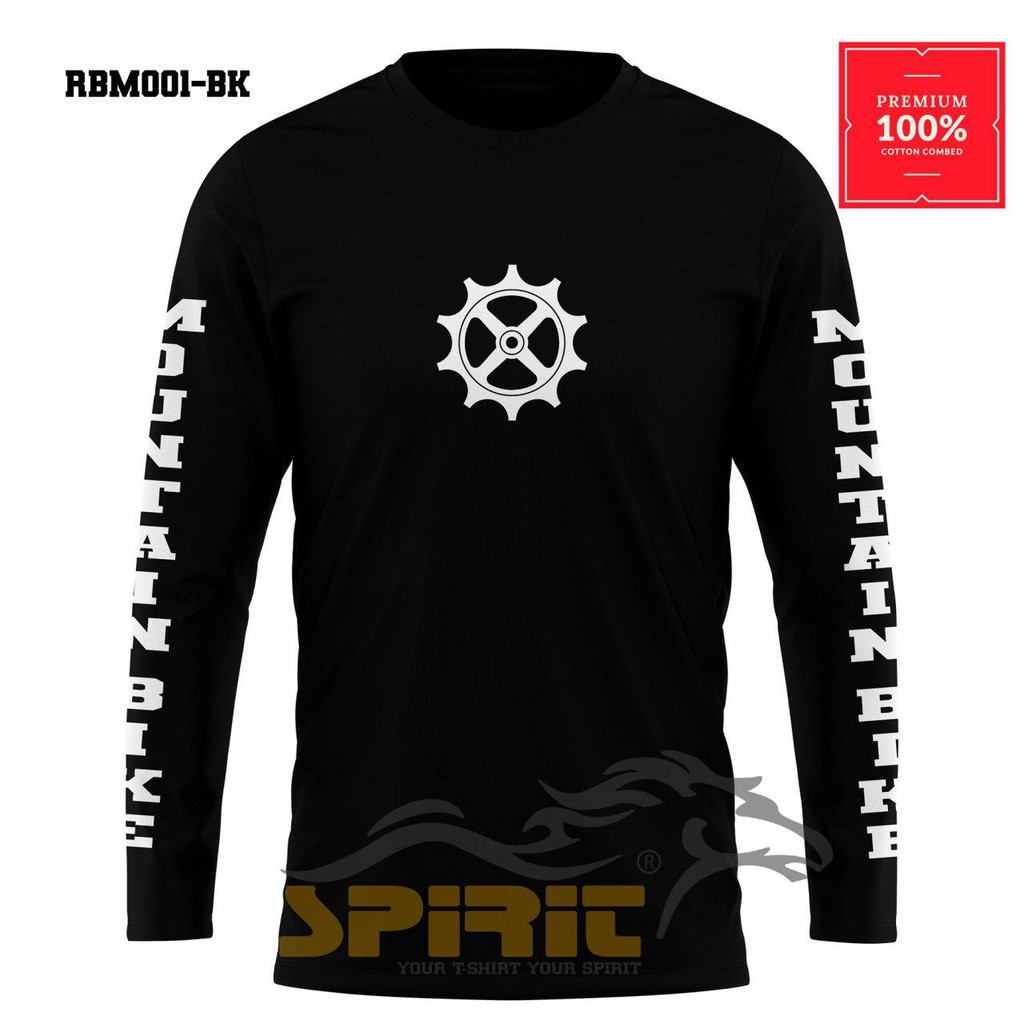 Kaos sepeda gunung mountain bike lengan panjang