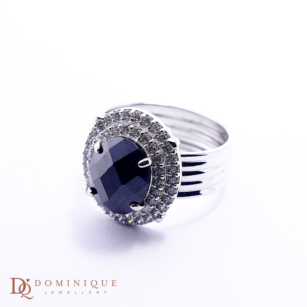 

Dominique Jewellery-Cincin Colour Stone 75% SNI DQC 0592