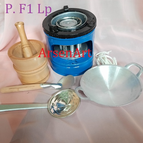 Mainan Masak Masakan Kompor dan Lumpang Mini (Pkt F1 Lp) 5 Barang
