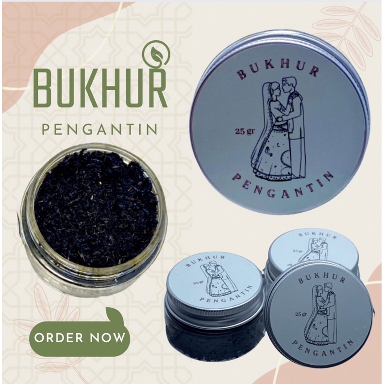 Dupa Pengantin 25gr || Bukhur Pengantin SUPER premium  wangi menempel tahan lama buhur bakhor mabkha