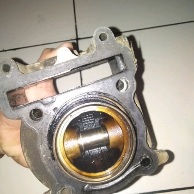 boring Mio smile standar original copotan motor