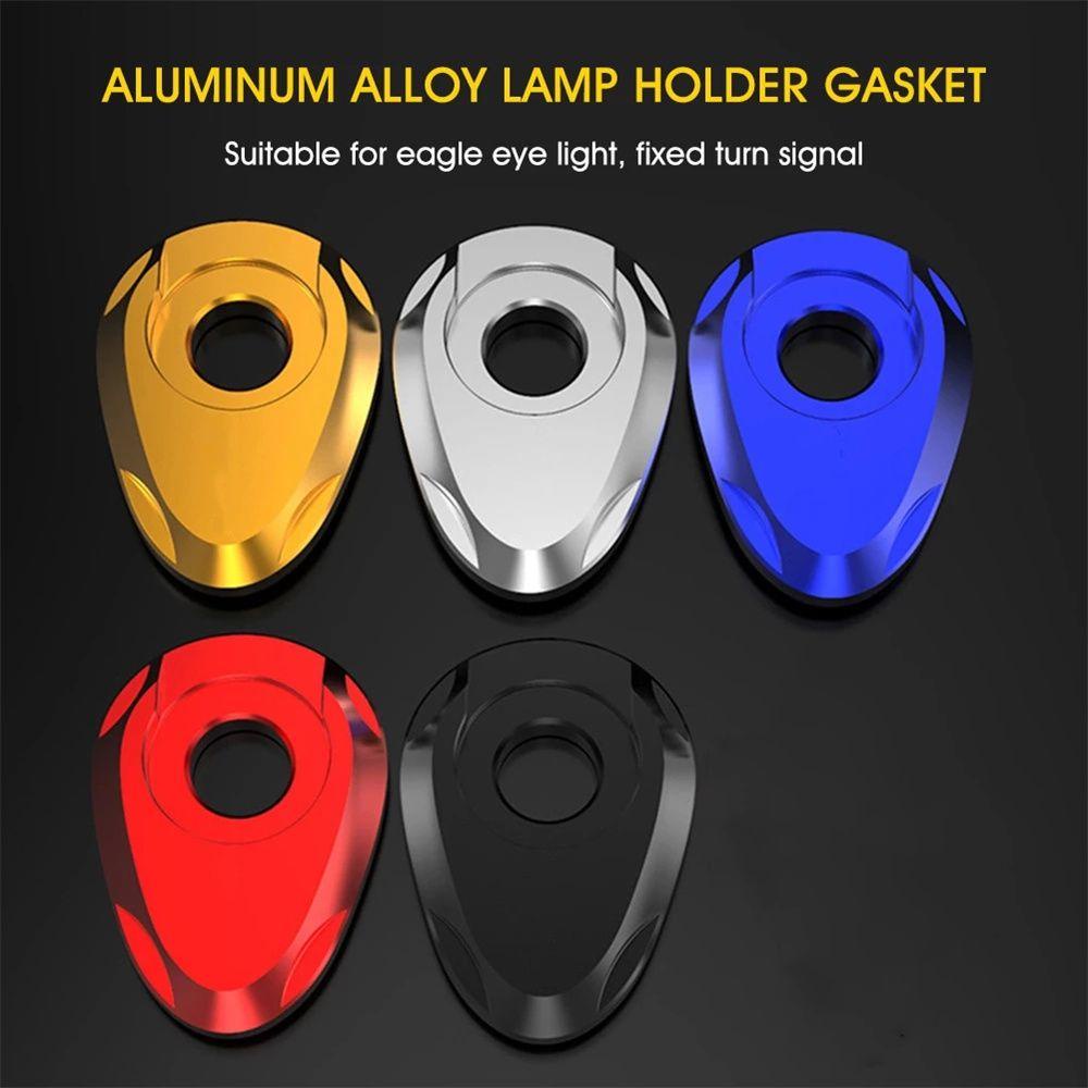 Lanfy Adaptor Spacer Universal Aksesoris Motor Aluminium Aloy Lampu Sein Untuk Indikator Sein Lampu Cuci Moto Light