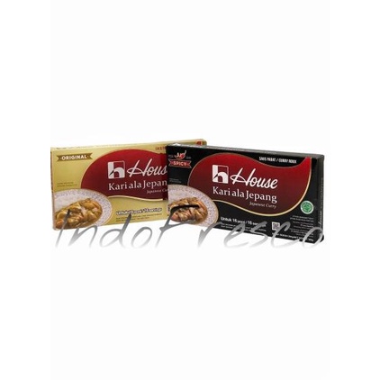 

House Japanese Curry Roux- Bumbu Kari ala Jepang Halal- 300 g