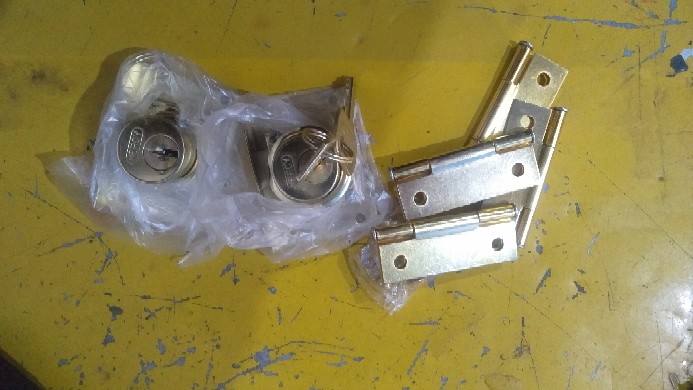 Engsel Kupu Mini Kecil 2 Stainless Pintu Lemari Kayu Kotak Box Peti Mgj