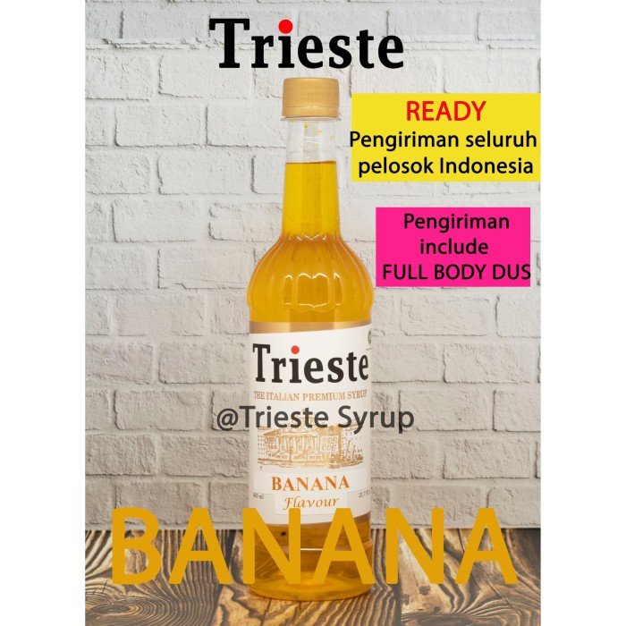 

bf011bb Trieste Syrup Rasa Banana Ds201Fs