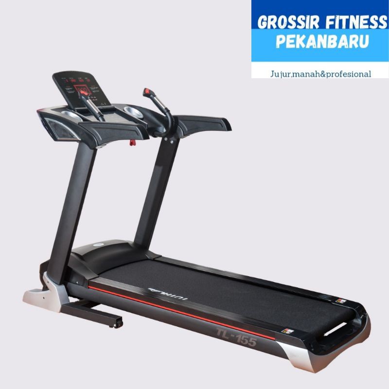 total fitness treadmill listrik tl 155 jumbo 3.5Hp/auto incline Pekanbaru