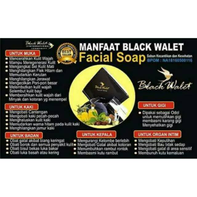 

Sabun black walet