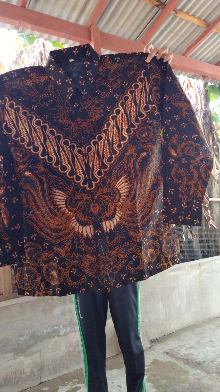 Batik Pria Wening Katun Halus Sragenan Size S-xxl Asli Solo High Quality