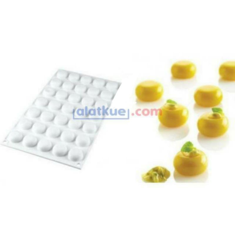 Cetakan Puding Cetakan Coklat Cetakan Jelly Bulat Pipih