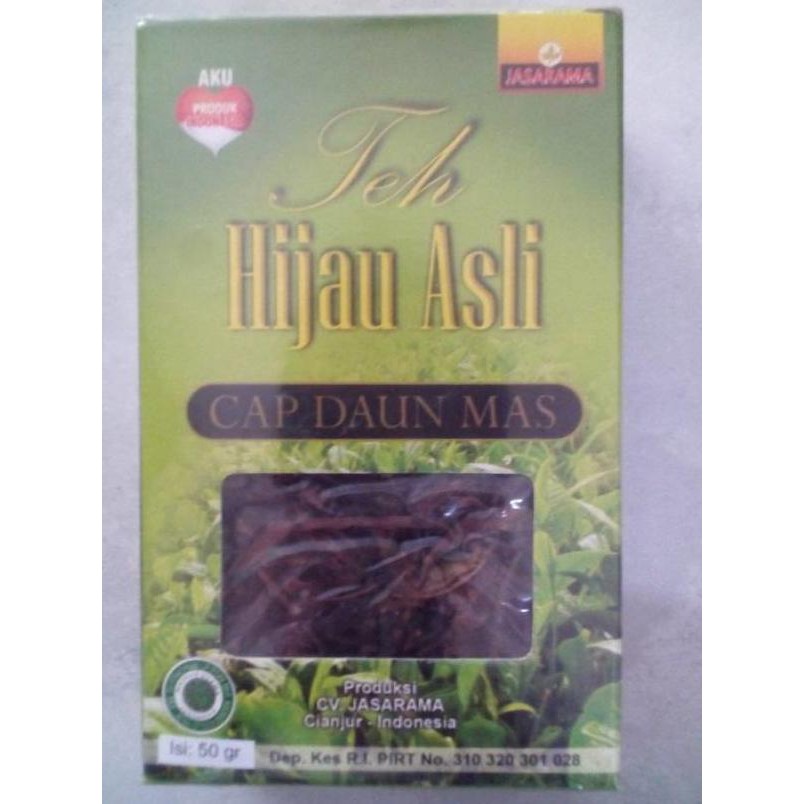 

Terlaris Teh Hijau Asli Herbal Organik Cap Daun Mas Promo Murah