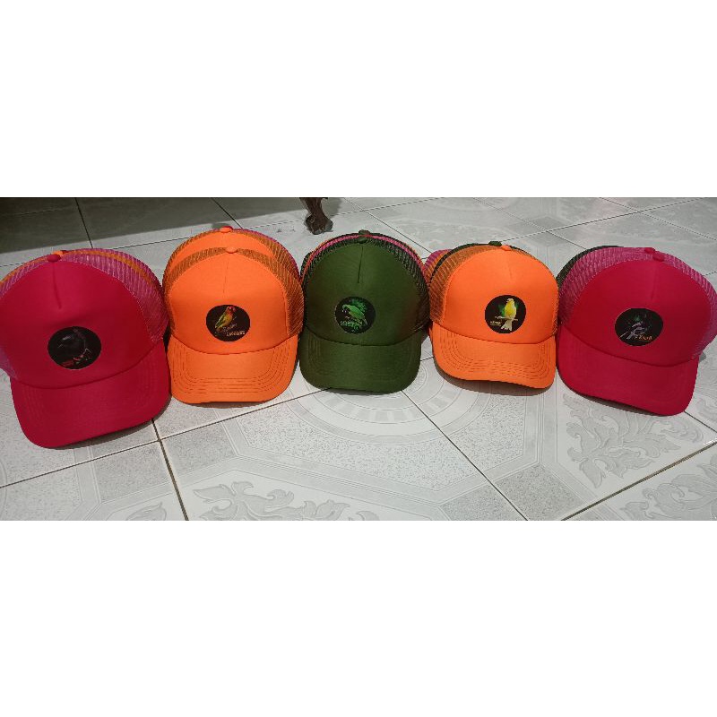 topi kopral merchandise Kicaumania + bonus gantungan kunci kopral