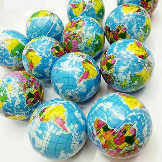 MOMBABY1 Squishy Relief stress toys bola dunia / squishy Globe