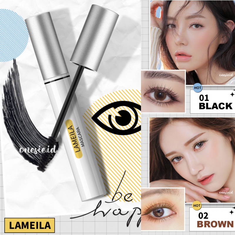 LAMEILA Maskara Be Happy Waterproof Long Lasting Lash Slender Curling Mascara LA098 740