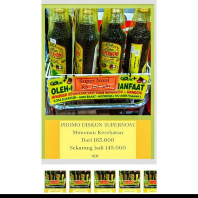 

SUPERNONI MINUMAN KESEHATAN