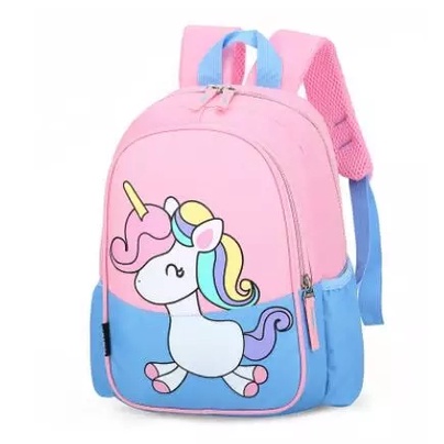 samasuka.shop - Tas Anak Perempuan Sekolah TK SD Karakter Kartun Hello Kitty Unicorn Doraemon Ransel Cewek Punggung Gendong  Terbaru