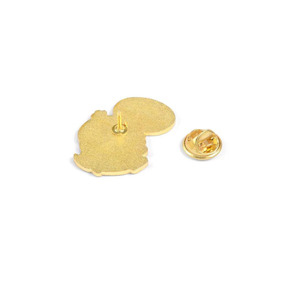 Lanfy Bebek Kuning Bros Hadiah Untuk Wanita Pria Kerah Bros Bebek Kuning Kecil What The Duck Travel Commemorative Lapel Pin Enamel Pin