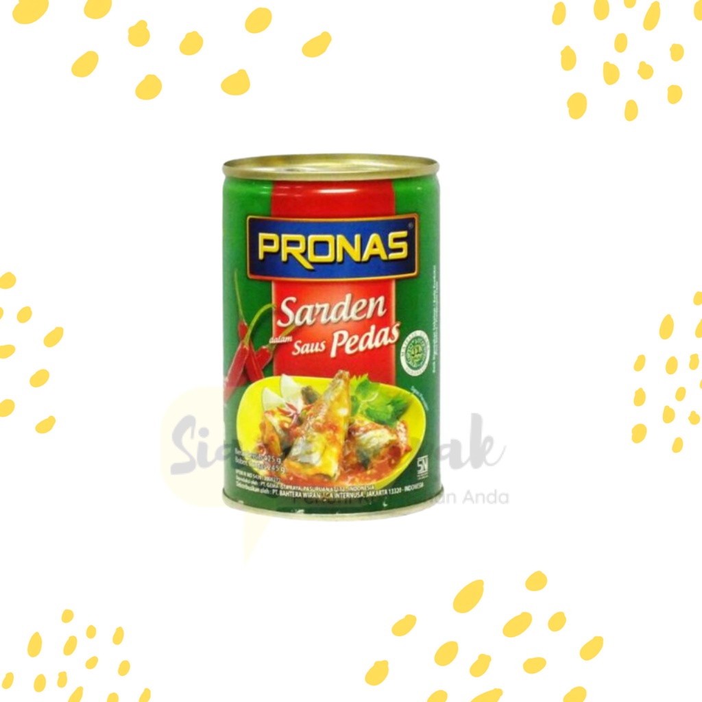 Pronas Sarden Saus Pedas Premium 155gr