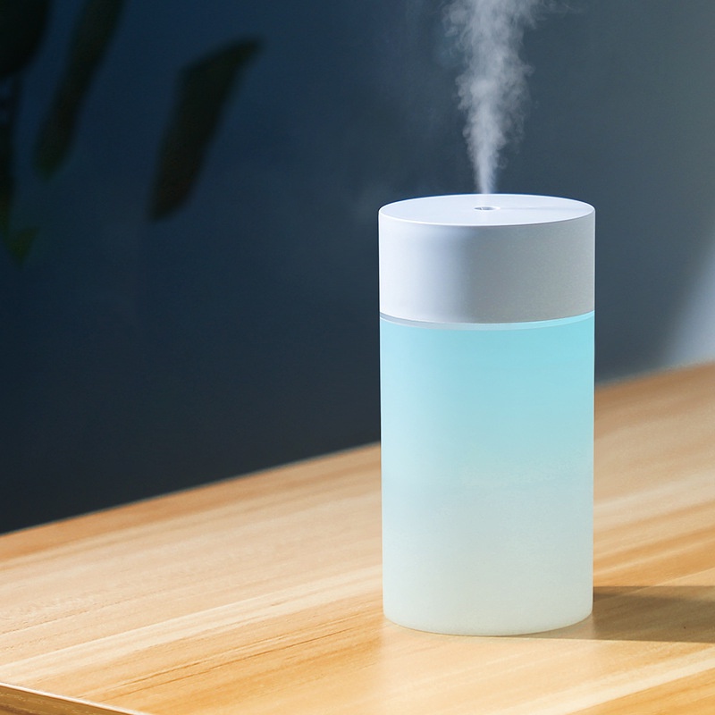 Pelembab Udara,Pembersih Udara,Diffuser Humidifier,Home Office 4 Warna LED Aromaterapi