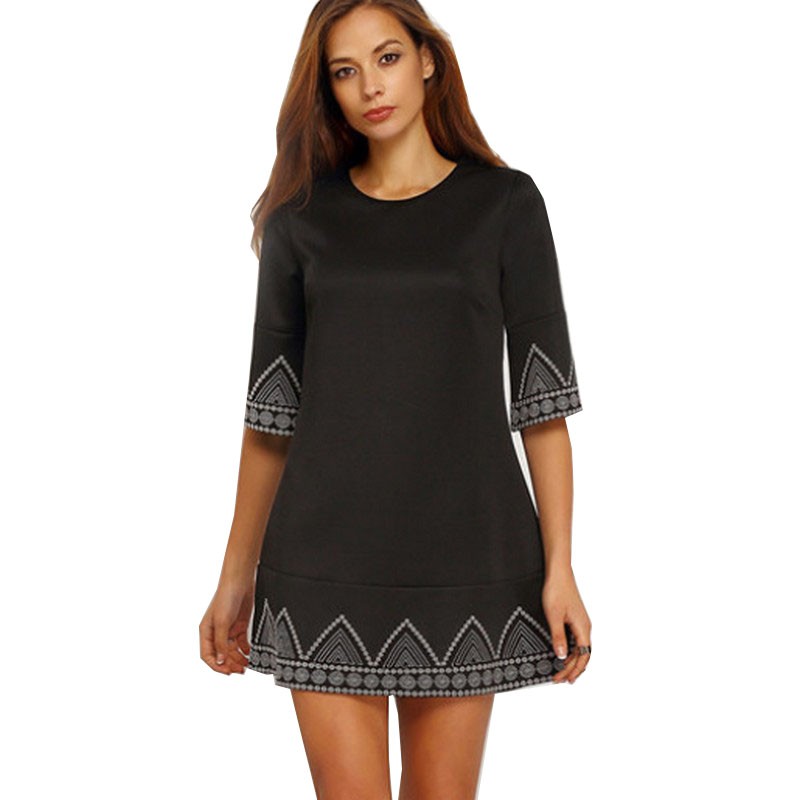 Dress Pesta Cocktail Dress Big Size Baju Pesta Casual Midi Dress Hitam