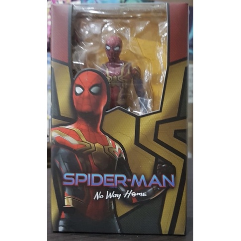 action figure iron spiderman no way home
