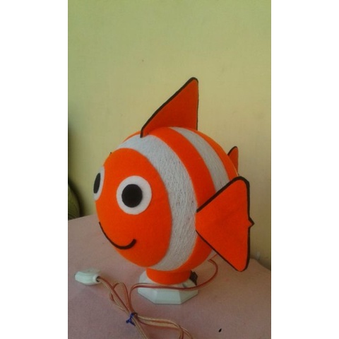 lampion karakter, lampion benang, lampu karakater,  lampu nemo, lampion nemo