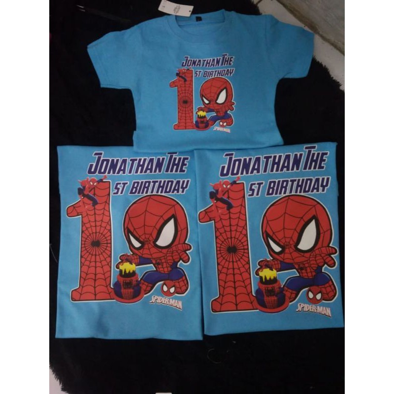 kaos pria /atasan pria/ kaos spiderman dewasa/ kaos custom/ kaos couple family/ kaos premium