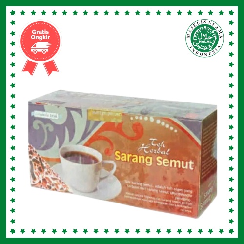 

tEH Celup Herbal Minuman Anti Kanker dan Obat Kanker Teh Herbal SARANG SEMUT PAPUA isi 20 Kantung Original