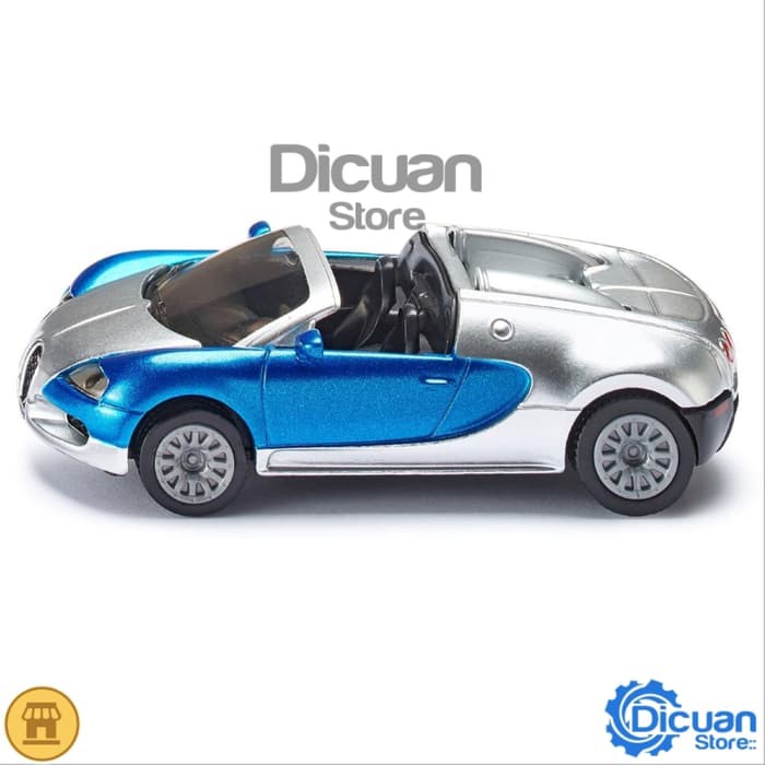 Siku Bugatti Veyron Grand Sport / Miniatur Mobil Mewah