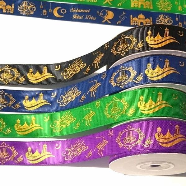 

Best Product!!! Pita Ribbon Tali Hampers Kotak Lebaran 2.5 Cm Parcel Idul Fitri - Paling Dicari