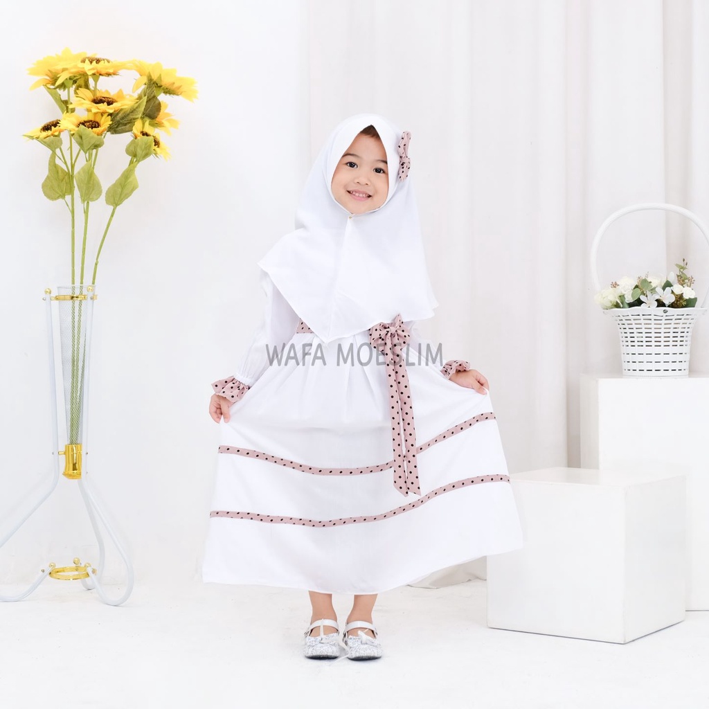 DISKON Nayla kids Gamis Anak Syar'i Gamis Syari Gamis Anak Perempuan Trendi Modern Gamis Syari Kids 