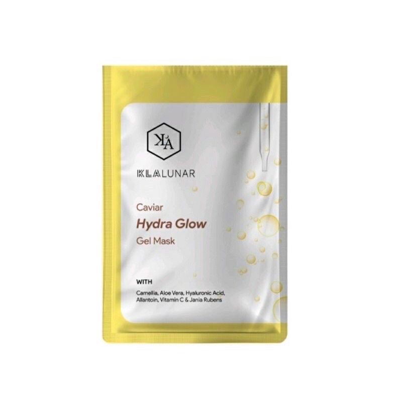 [LANGSUNG KIRIM] Klalunar Caviar Acne Care Gel Mask Hydra Glow Gel Mask | Sleeping Mask Klalunar Masker Klalunar