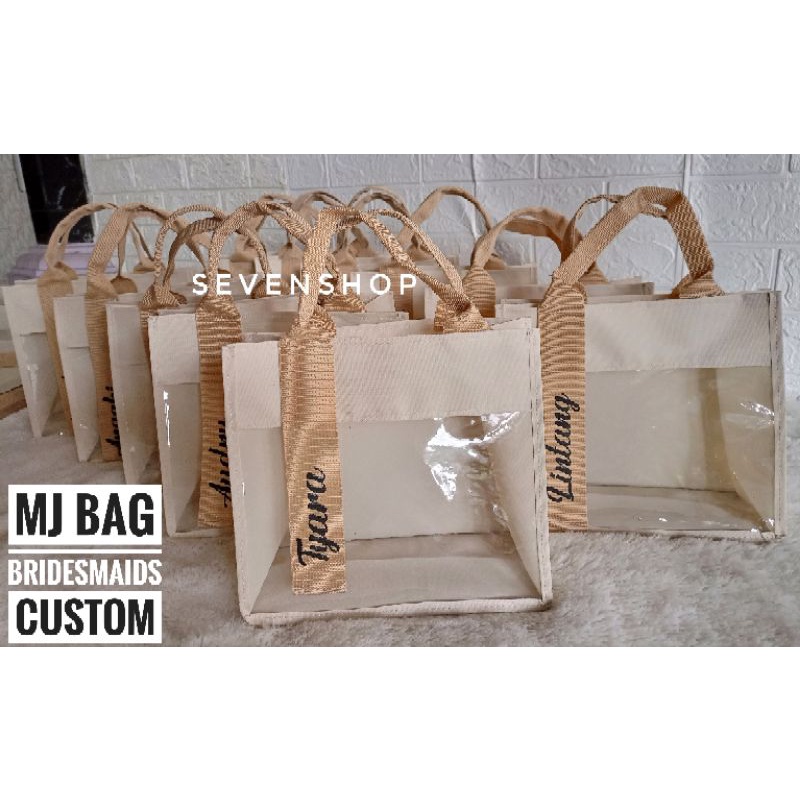 tas custom nama satuan tas Bridesmaids custom