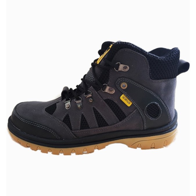 SEPATU SAFETY BOOTS CATERPILLAR UJUNG BESI