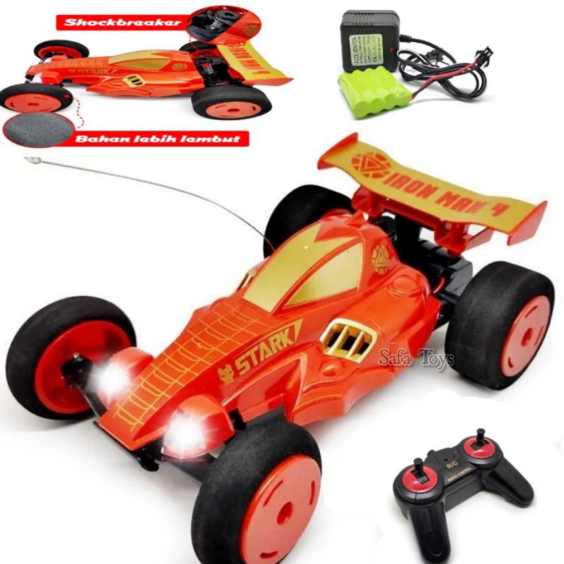 RC Mobil Super Hero Iron Man - Mainan Anak Remote Control