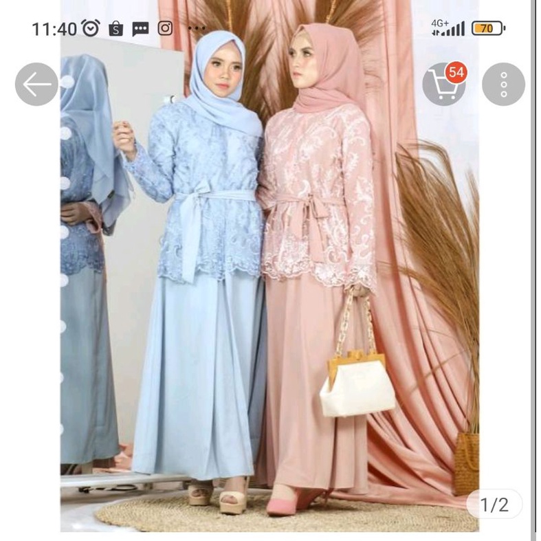 dress lyrana brukat by Za gallery