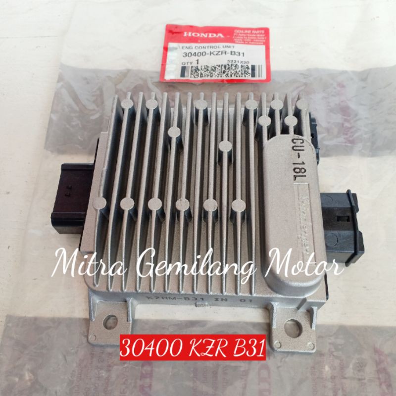 ECU HONDA VARIO 125 FI OLD 2014 ASLI 30400 KZR B31