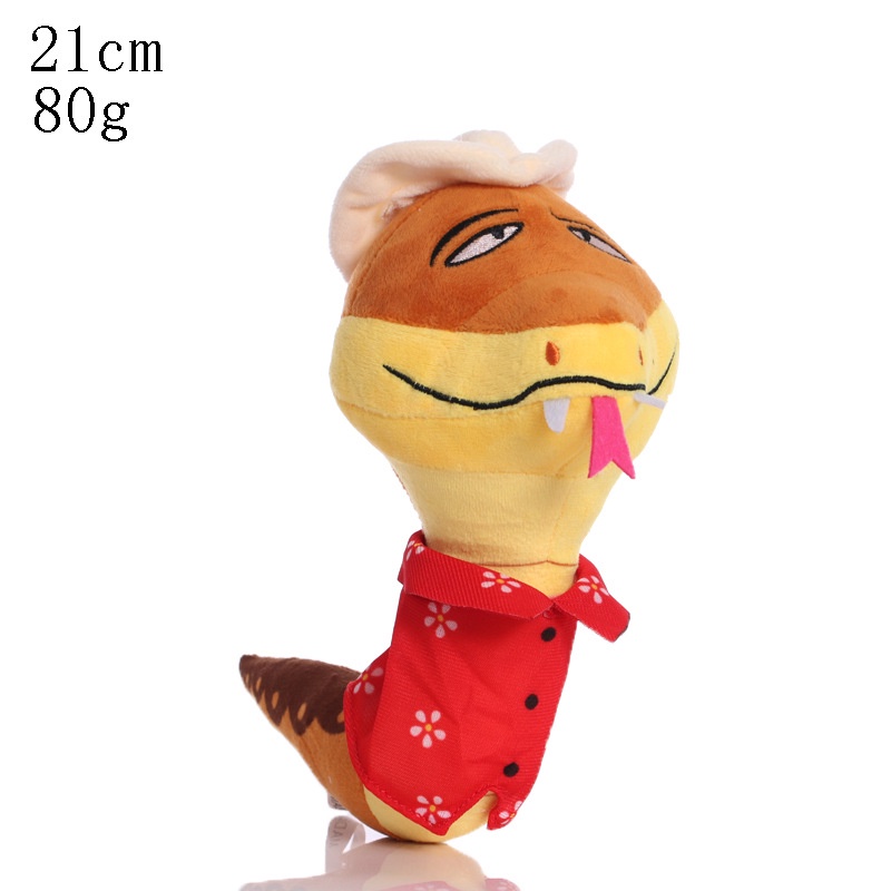 2022 Mainan Boneka Stuffed Plush Film The Bad Guys Wolf Piranha Snake Shark Tarantula Untuk Hadiah Anak