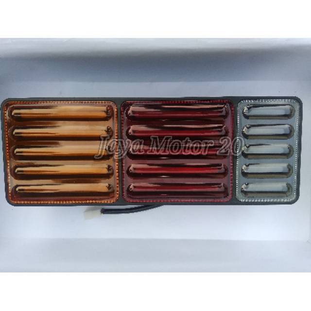 Sepasang Stop Lamp Truk Light Bar PS 135 / FE 71  Canter Universal 24 Volt Sepasang DNY 1105 (BUKAN 