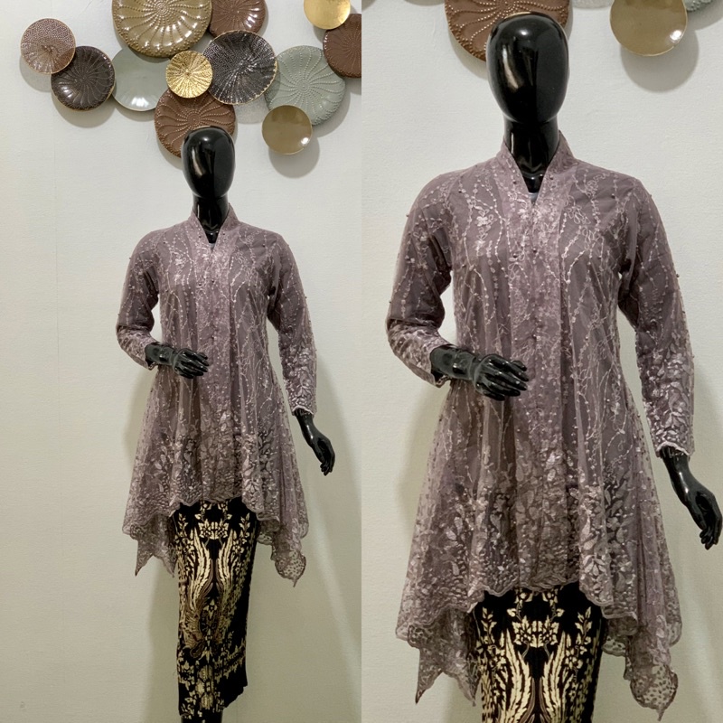 kebaya kartini TuLE waka / kebaya modern / Kebaya remaja / Kebaya ocean / Kebaya bali / Kebaya wisuda / Kebaya brukat-Taro