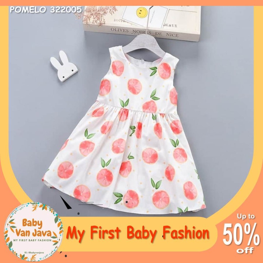 PAKAIAN BAYI [Premium impor] BAJU ANAK DRESS AFIS ASI BOOSTER (1 Tahun - 3 Tahun)