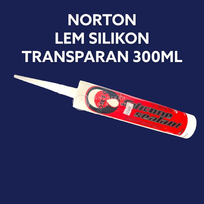 

Lem Silikon / Lem Kaca / Sealant Norton Clear