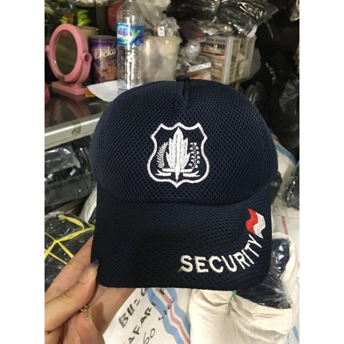 Topi Satpam - Topi Security - Topi PDH Satpam - Topi harian satpam BAGUS